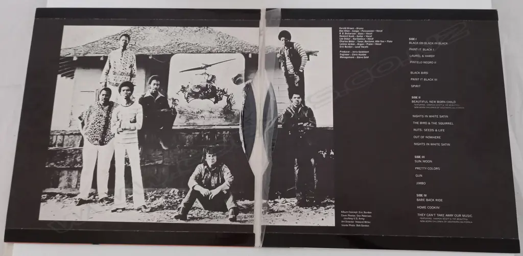 Eric Burdon & War, The Black-Man's Burdon (Double album) Image 1++